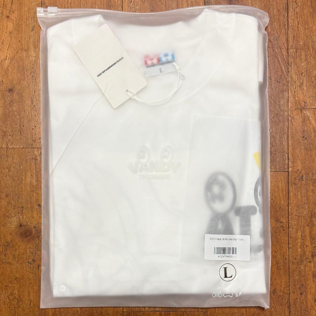 韓国限定 ATEEZ VANDYTHEPINK Lemon Drop Tシャツ