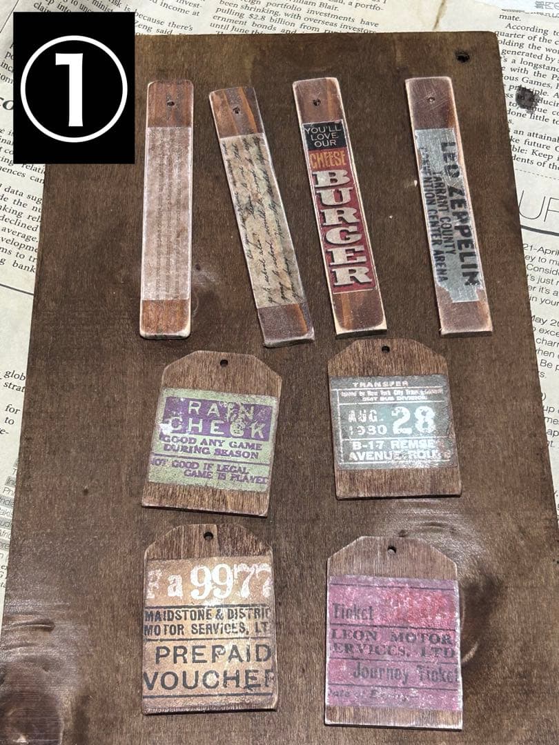 レトロウッドタグ メグえもんさん