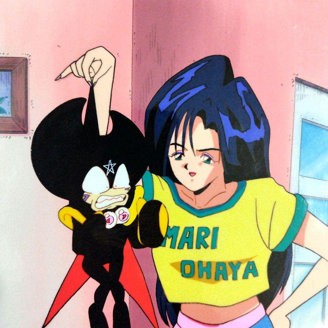 まじかるタルるートくん 背景合致 セル画 大綾真理 ＆ ライバー