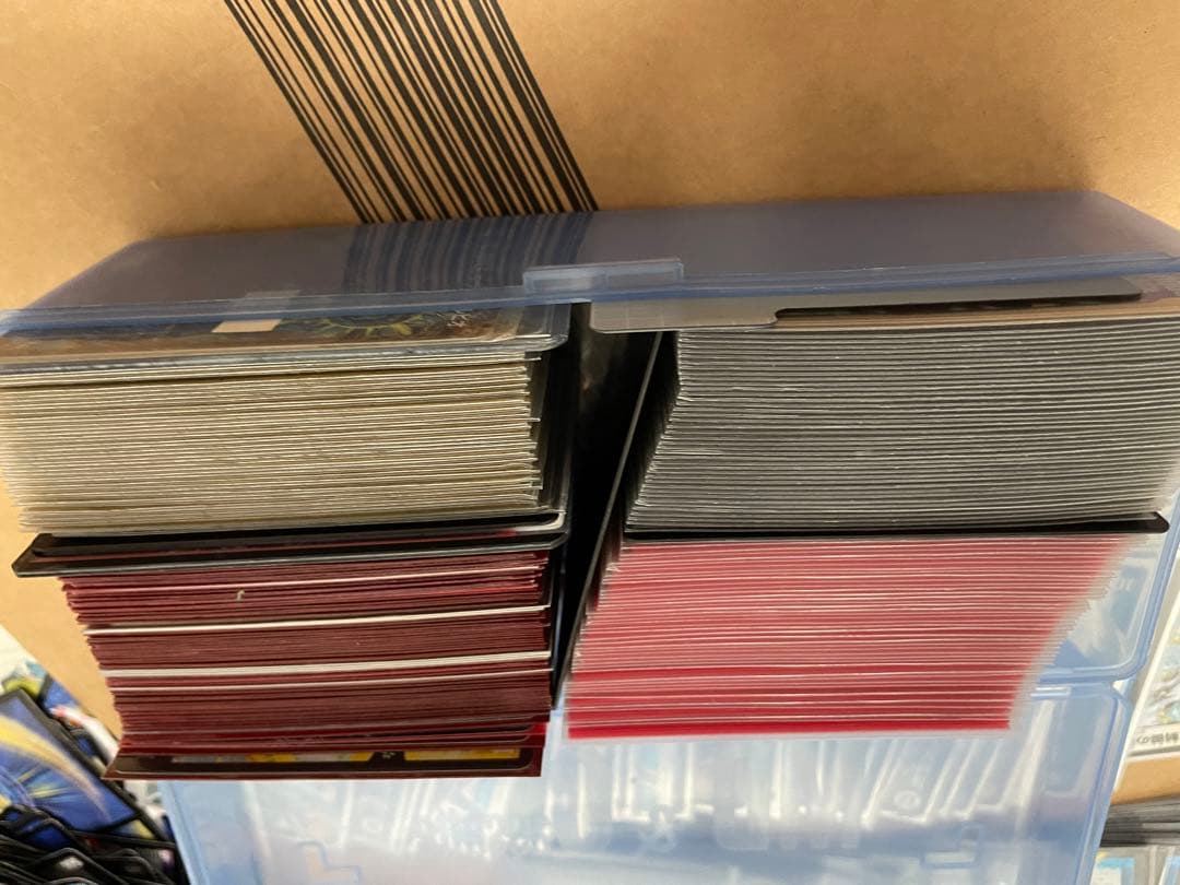 デュエマ引退する品。デッキ６つとカード5000枚