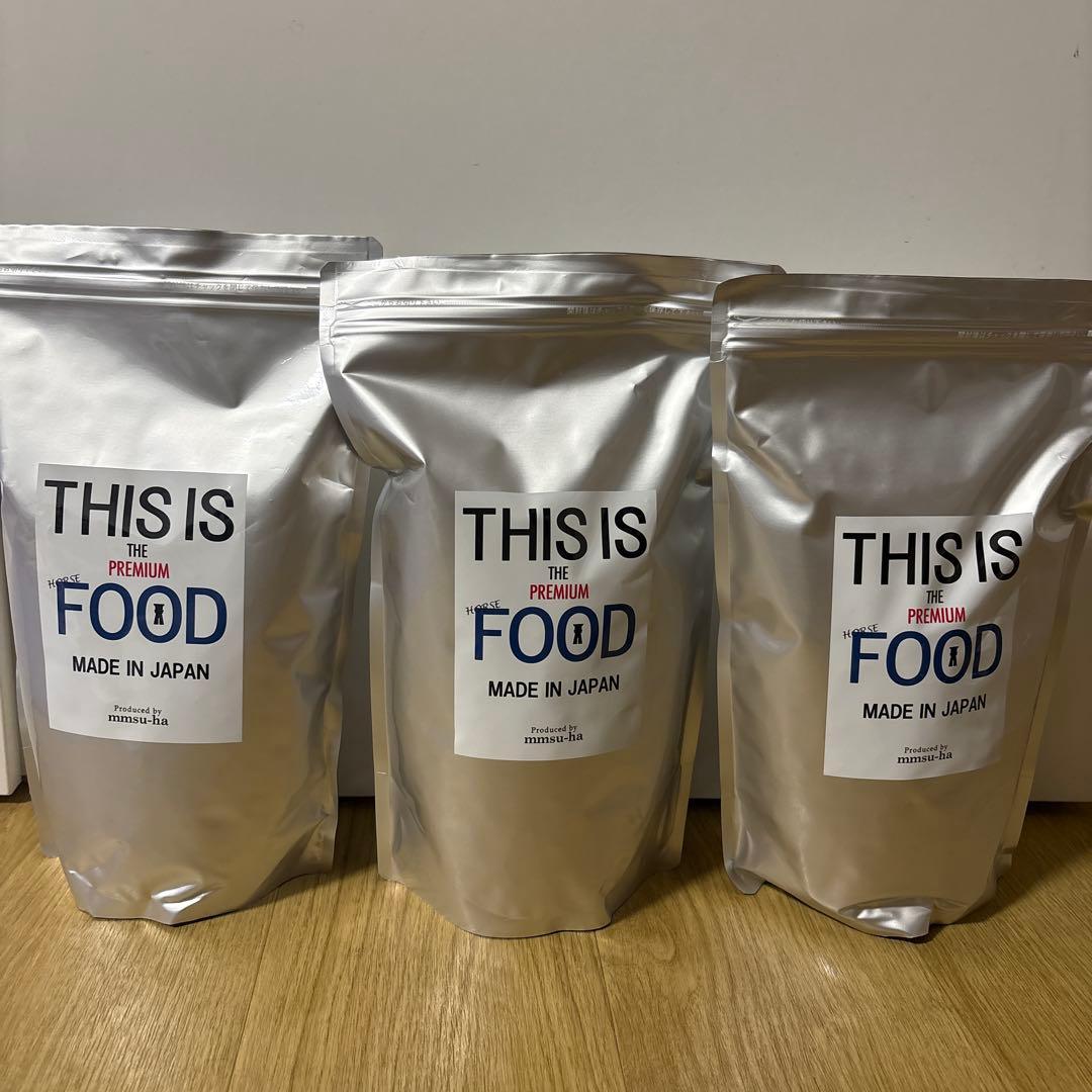 mmsu-ha ドッグフード/馬肉　1kg×3