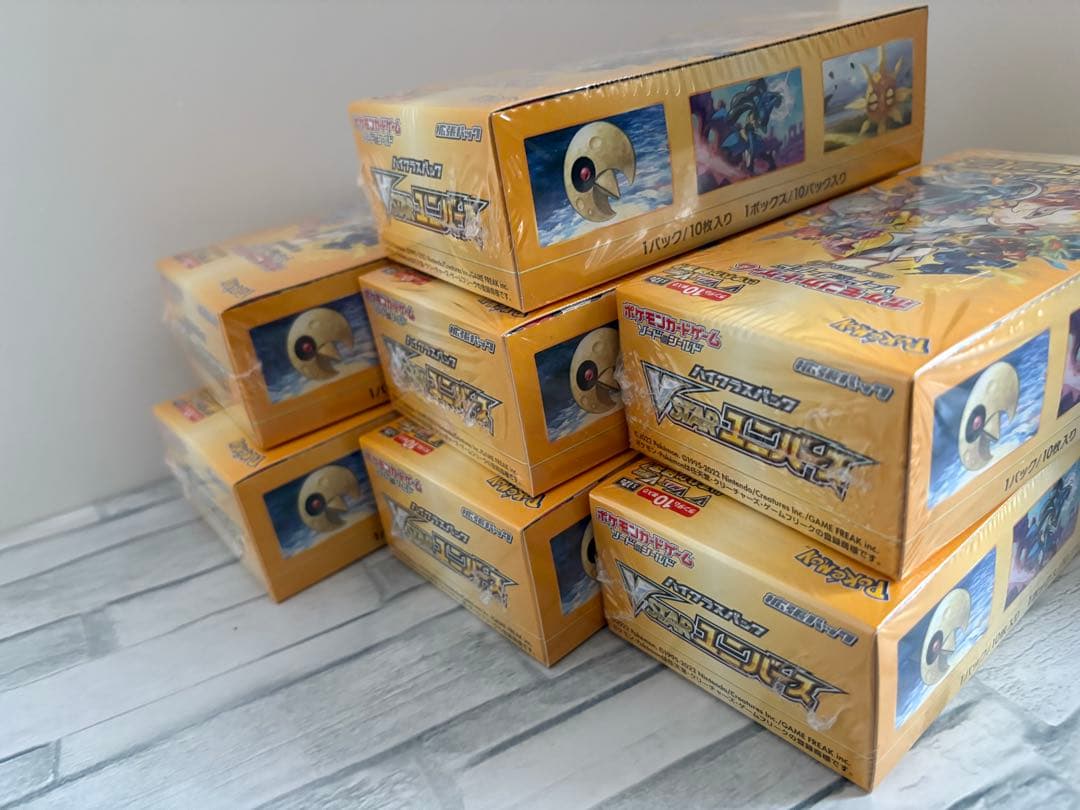 ポケモンカーVスターユニバース　新品　未開封 シュリンク付き7BOX セット
