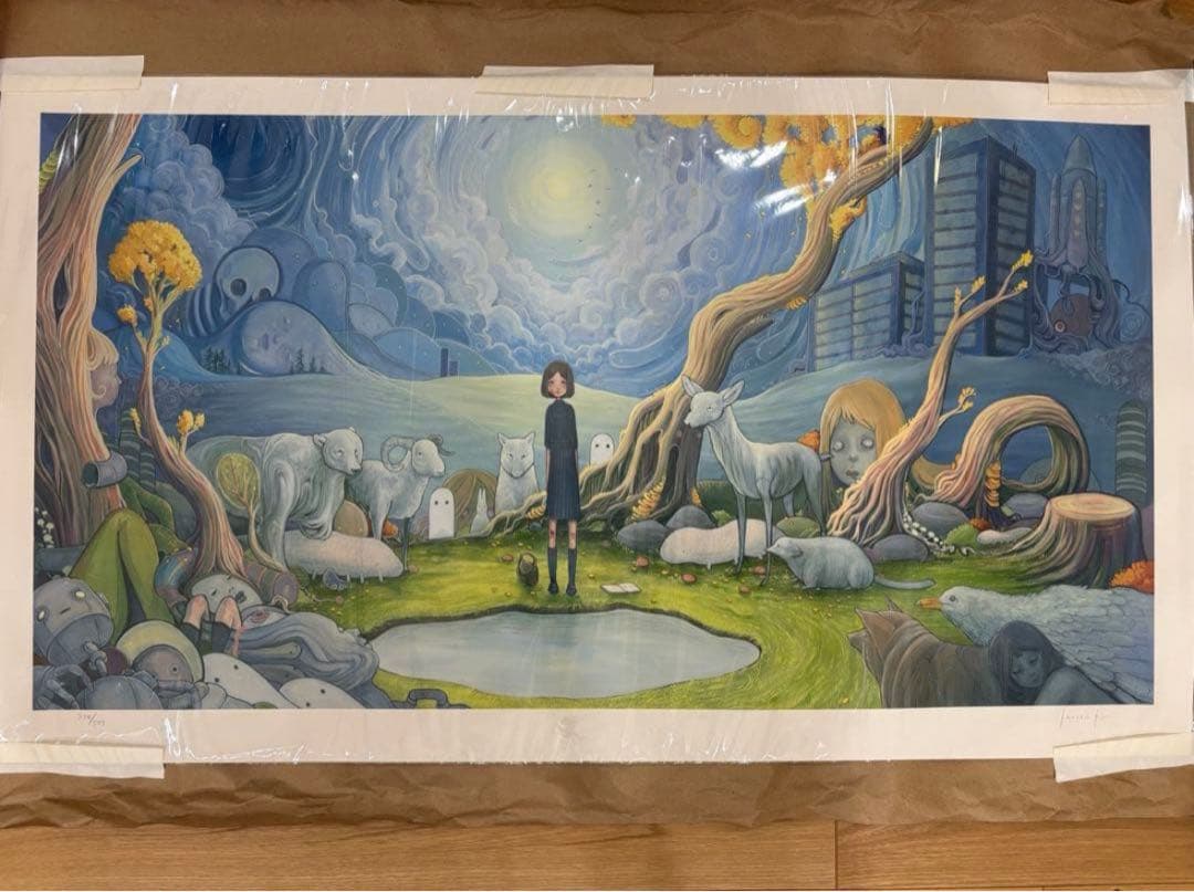 ローレン・サイ　Lauren Tsai　絵　【Hunger】