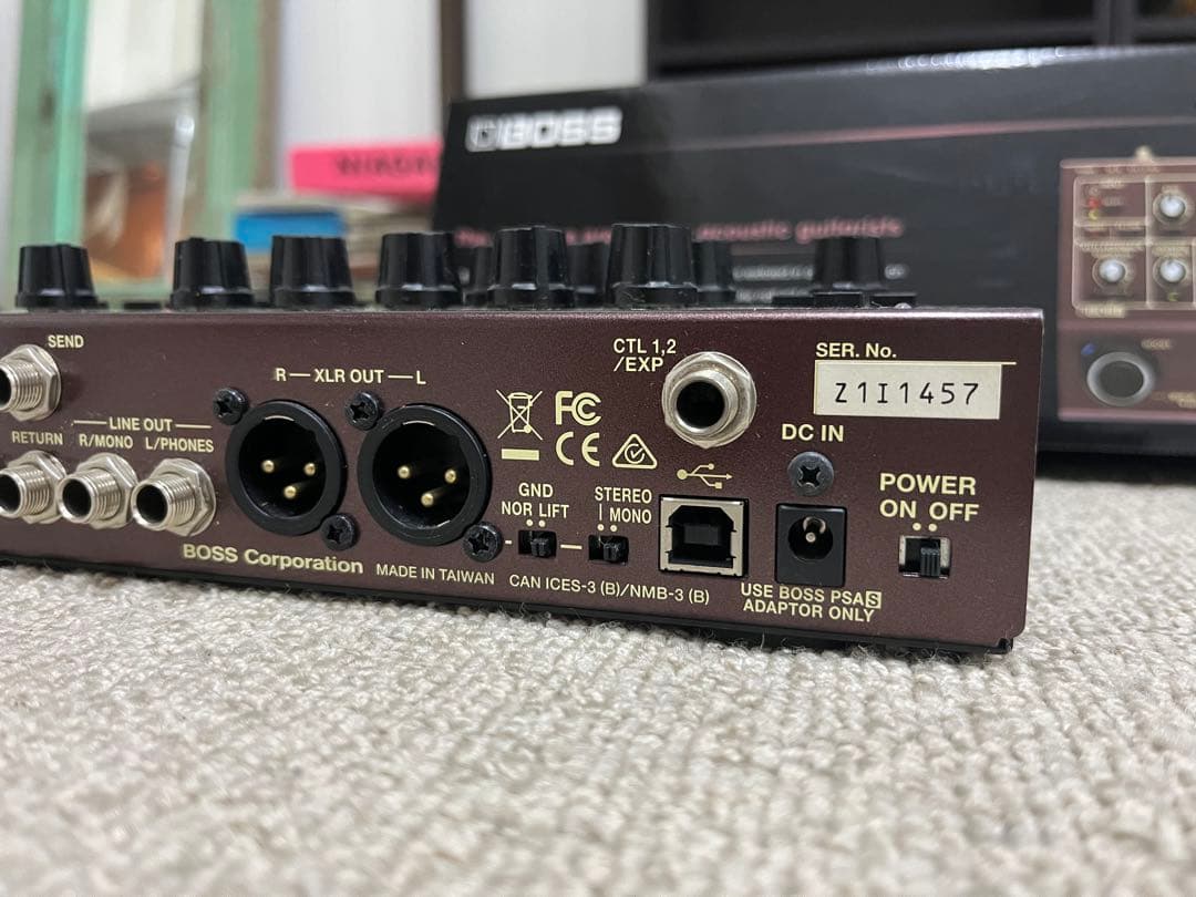 BOSS AD-10 Acoustic Preamp プリアンプ