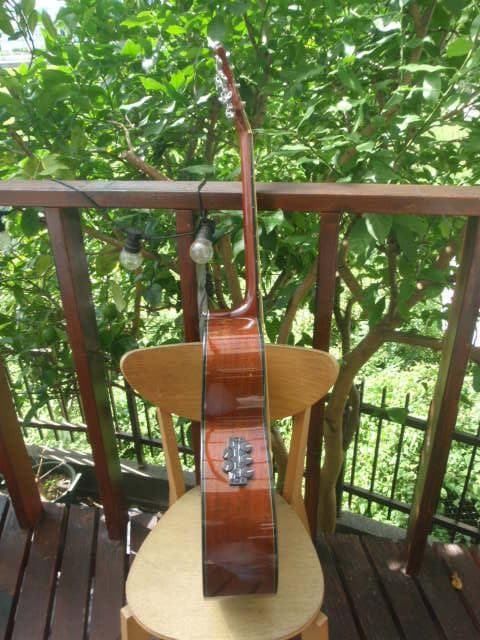 Ibanez AEJ7E-HS エレアコ ブリッジ補修ありますが良く鳴ります