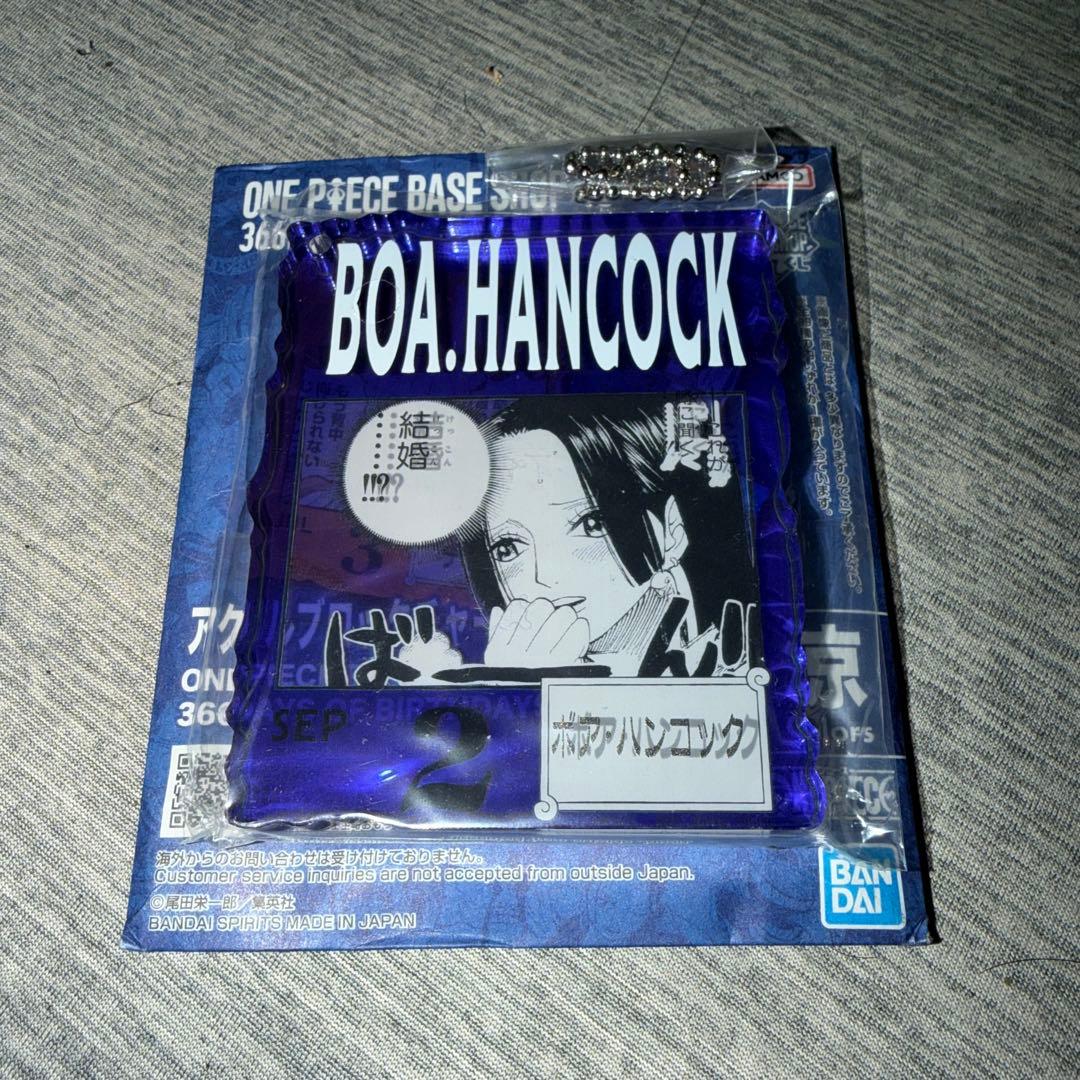 ワンピース ONE PIECE bass shop くじ　ハンコック