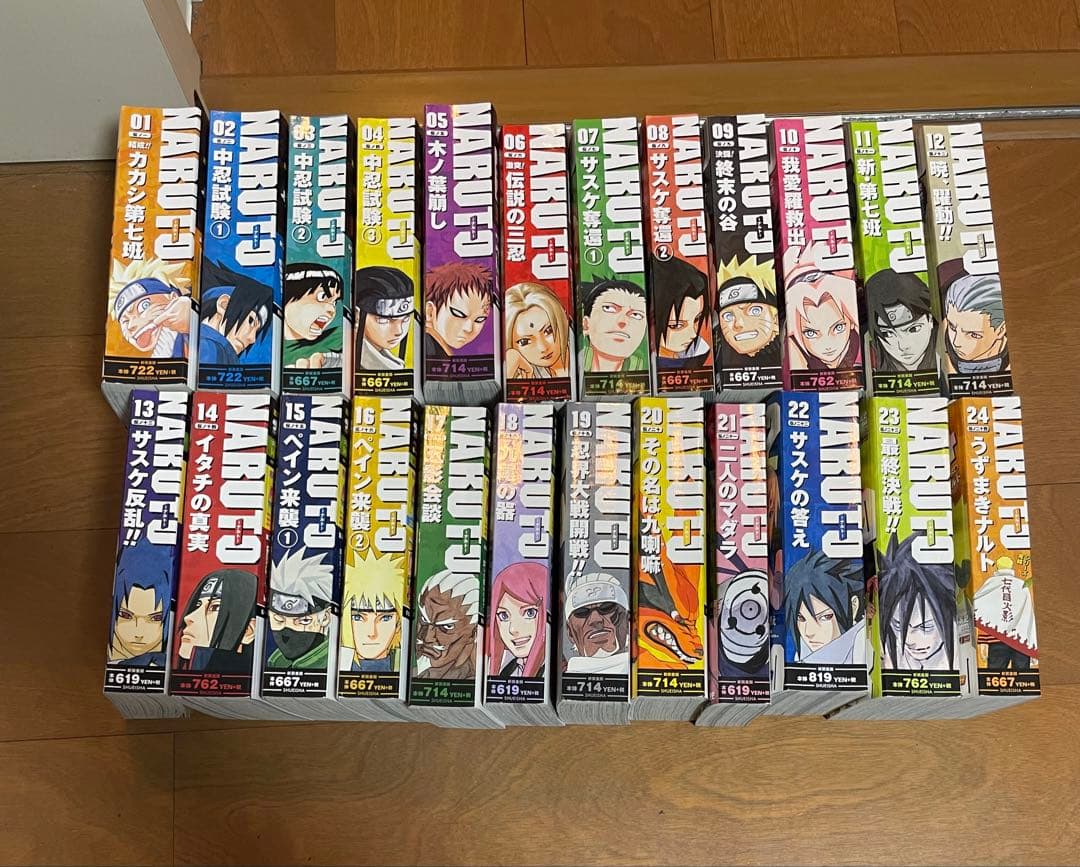 NARUTO ナルト コンビニ版 全24巻 完結全巻セット 集英社リミックス