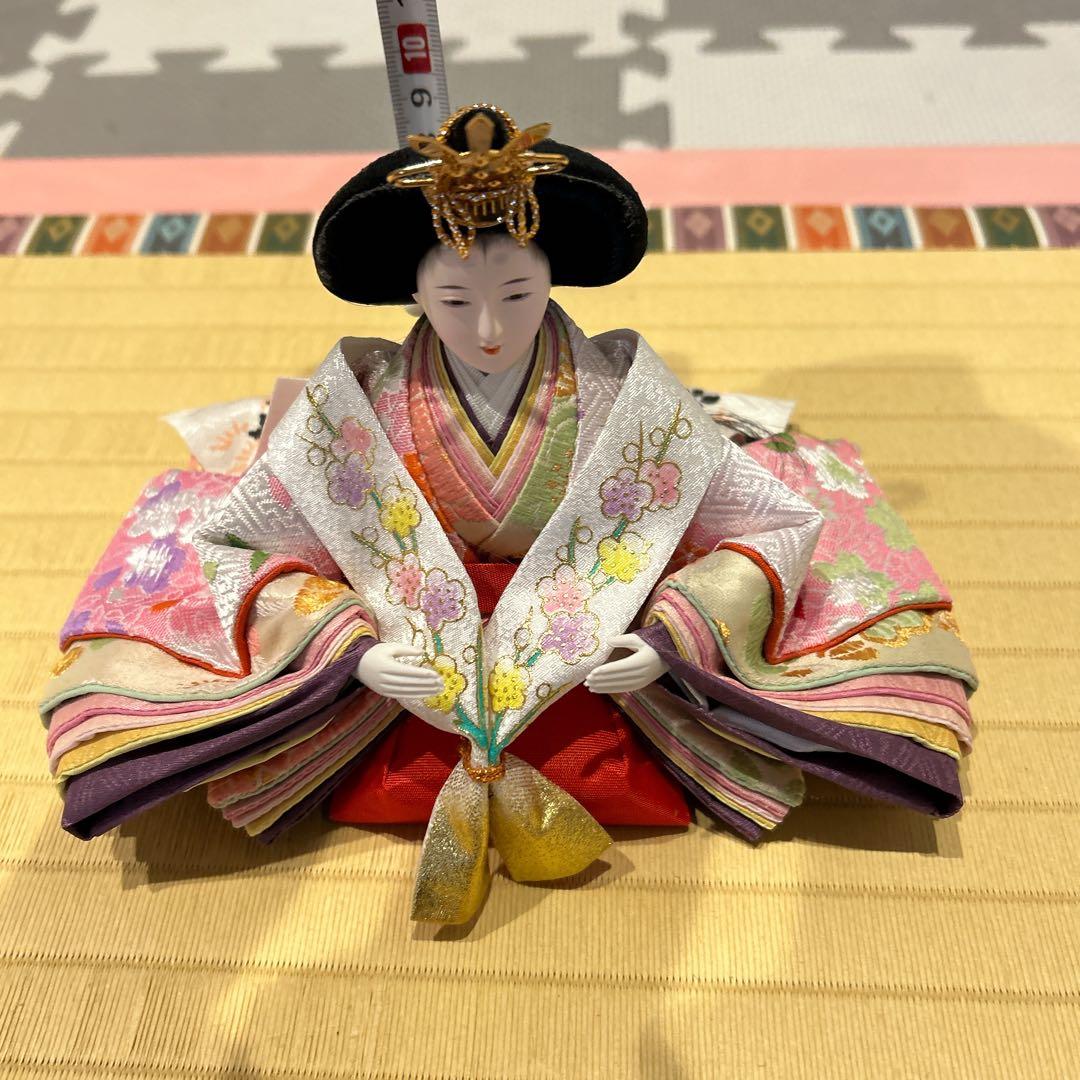 ❤️送料無料❤️雛祭り伝統的 雛人形 大きめ ピンク