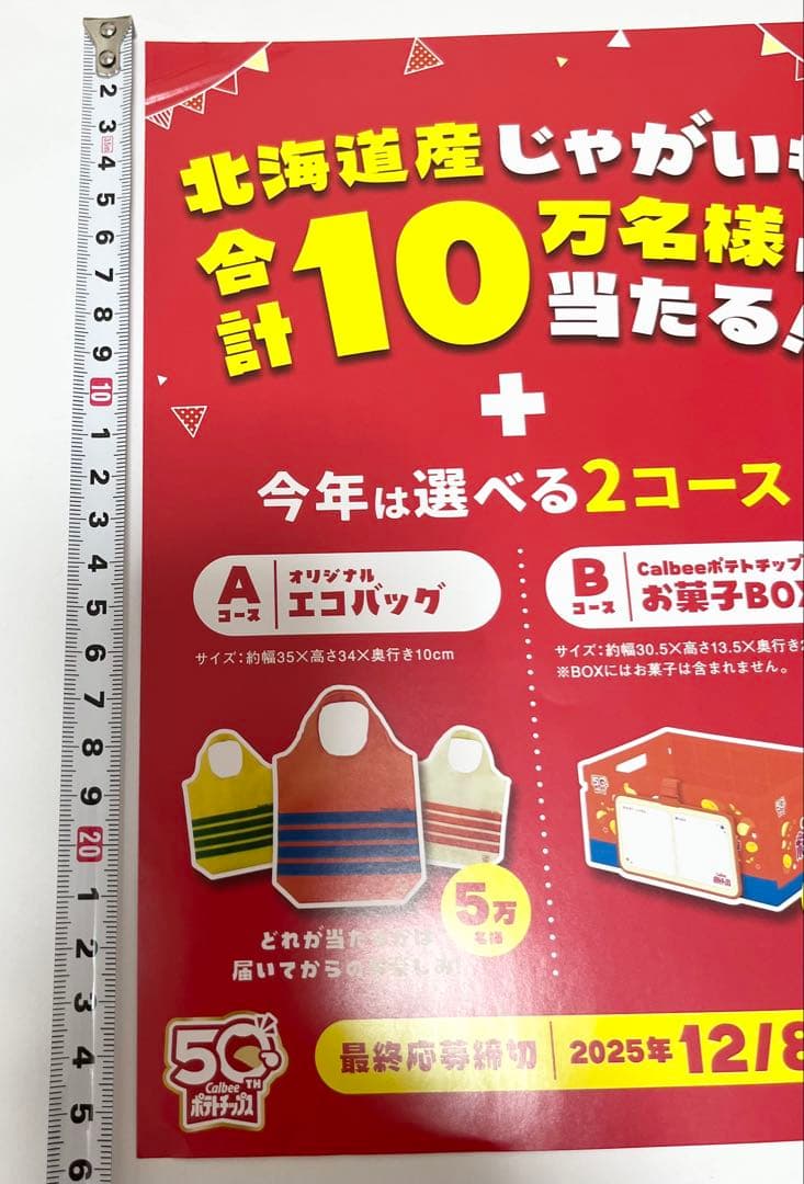 う*ん様 カルビー大収穫祭2025 カルビーポテトチップス 広告ポスター　芦田愛