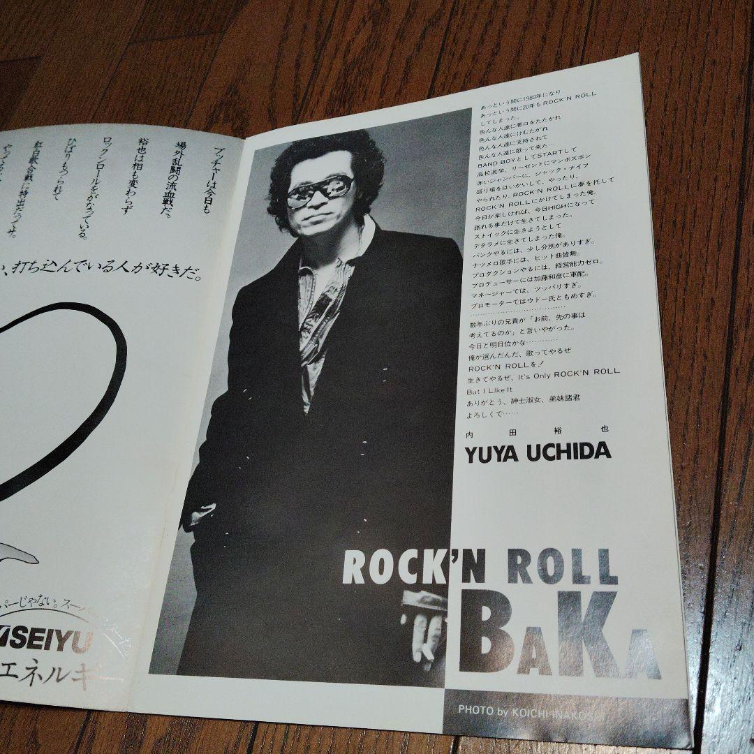 ROCK'N ROLL BAKA 　パンフレット&チケット半券　　日本武道館