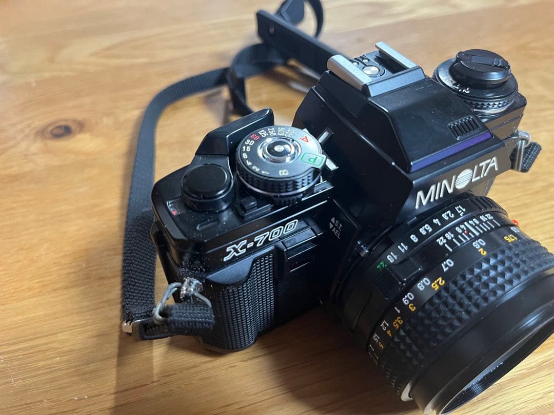 MINOLTA X-700 一眼レフカメラ 50mmレンズ付き