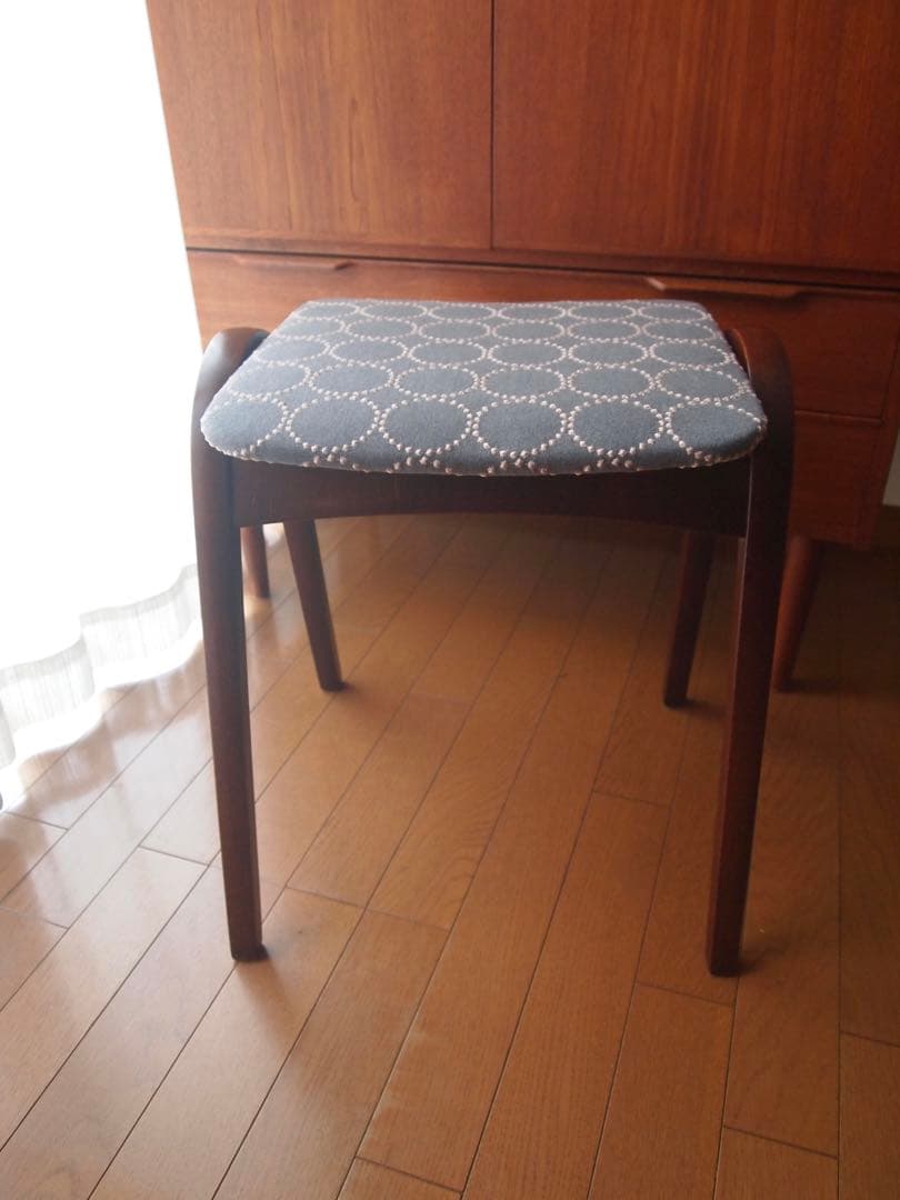 ららさん専用 ミナペルホネン 秋田木工 剣持スツールB タンバリン ハンドメイド