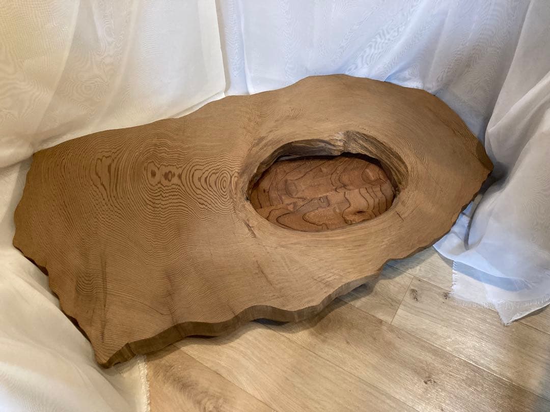 神代杉　飾り台　無垢