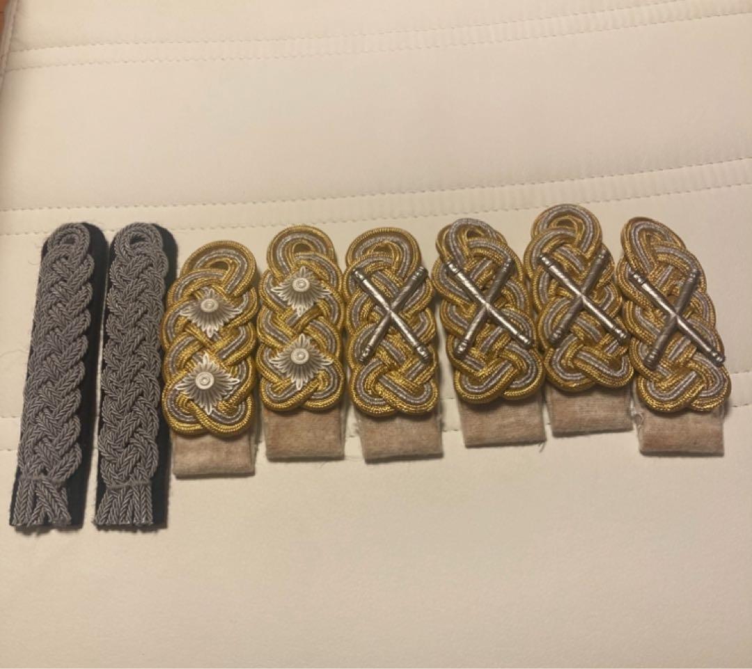 将官肩章ペアx4 レプリカ