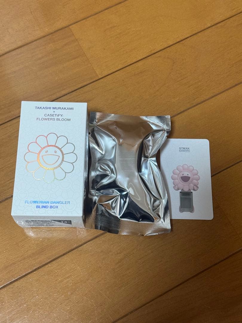 村上隆 x CASETiFY お花ちゃん スマホフィギュア ピンク