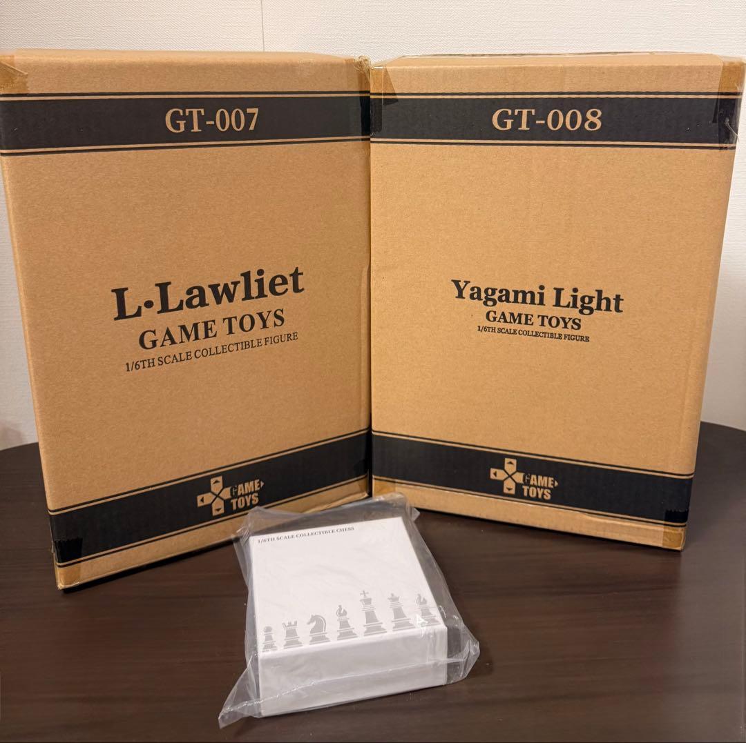 GAMETOYS デスノート 夜神月＆L エル 2体セット 特典付 新品未開封