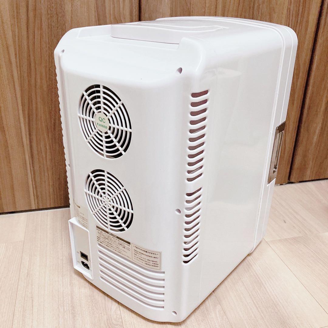 中古✧ベルソス 冷温庫 小型冷蔵庫 10リットル 中身が見える