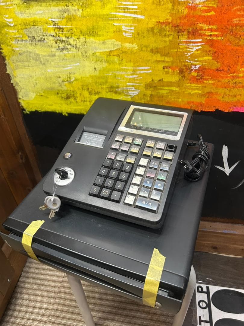 ★CASIO　レジスター　TE-300　初期化済み　訳あり品