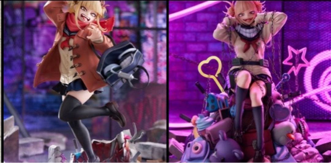 未開封　僕のヒーローアカデミア トガヒミコ　フィギュア　スピリテイル　セット