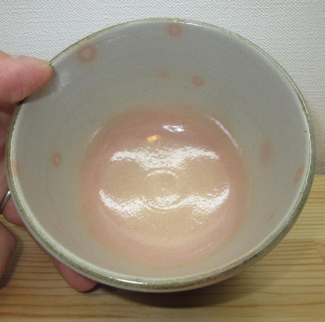 送料込【逢絢亭】茶道具 茶碗 京焼 乾山写 秋草の図 南口閑粋 共箱入り