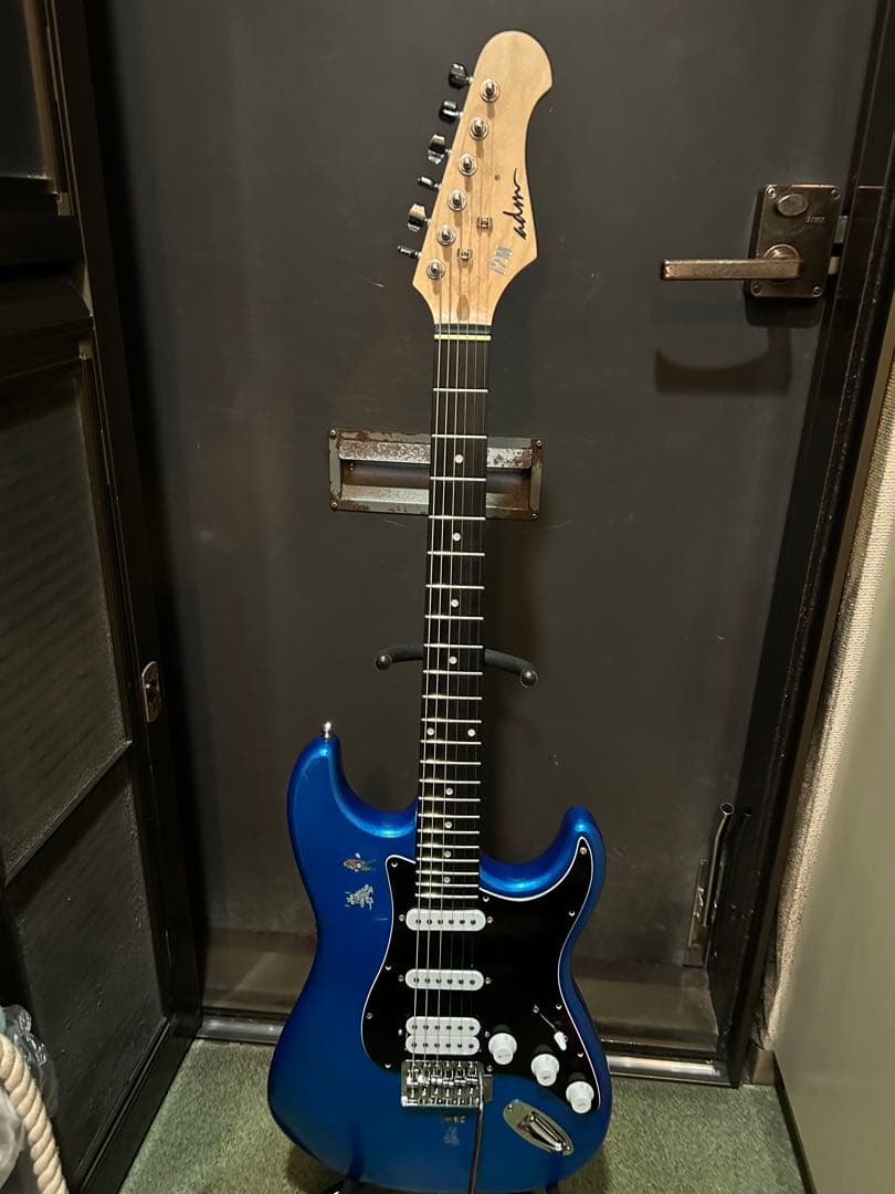 【オススメ】メタリックブルー エレキギター