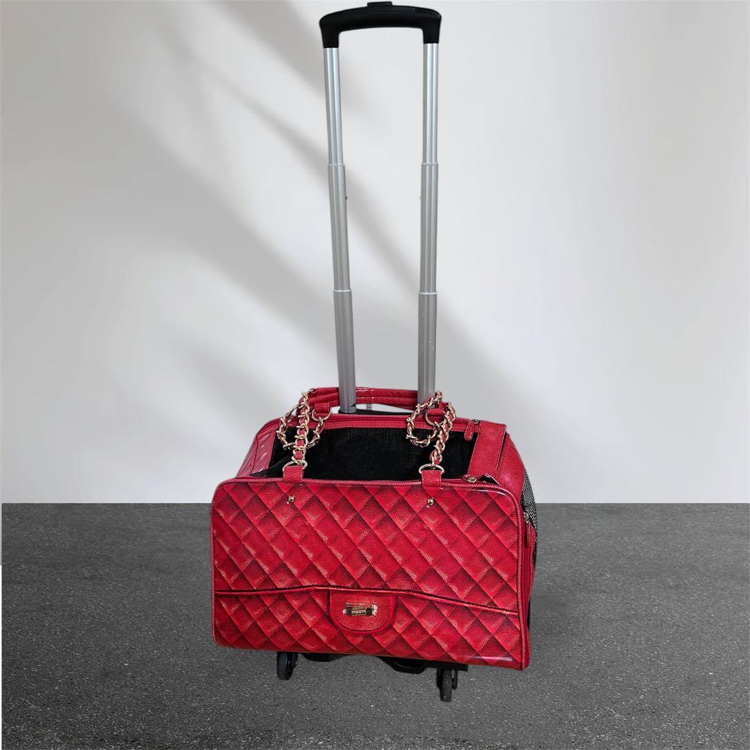 ペットキャリーバッグ　キャスター付き　完売品