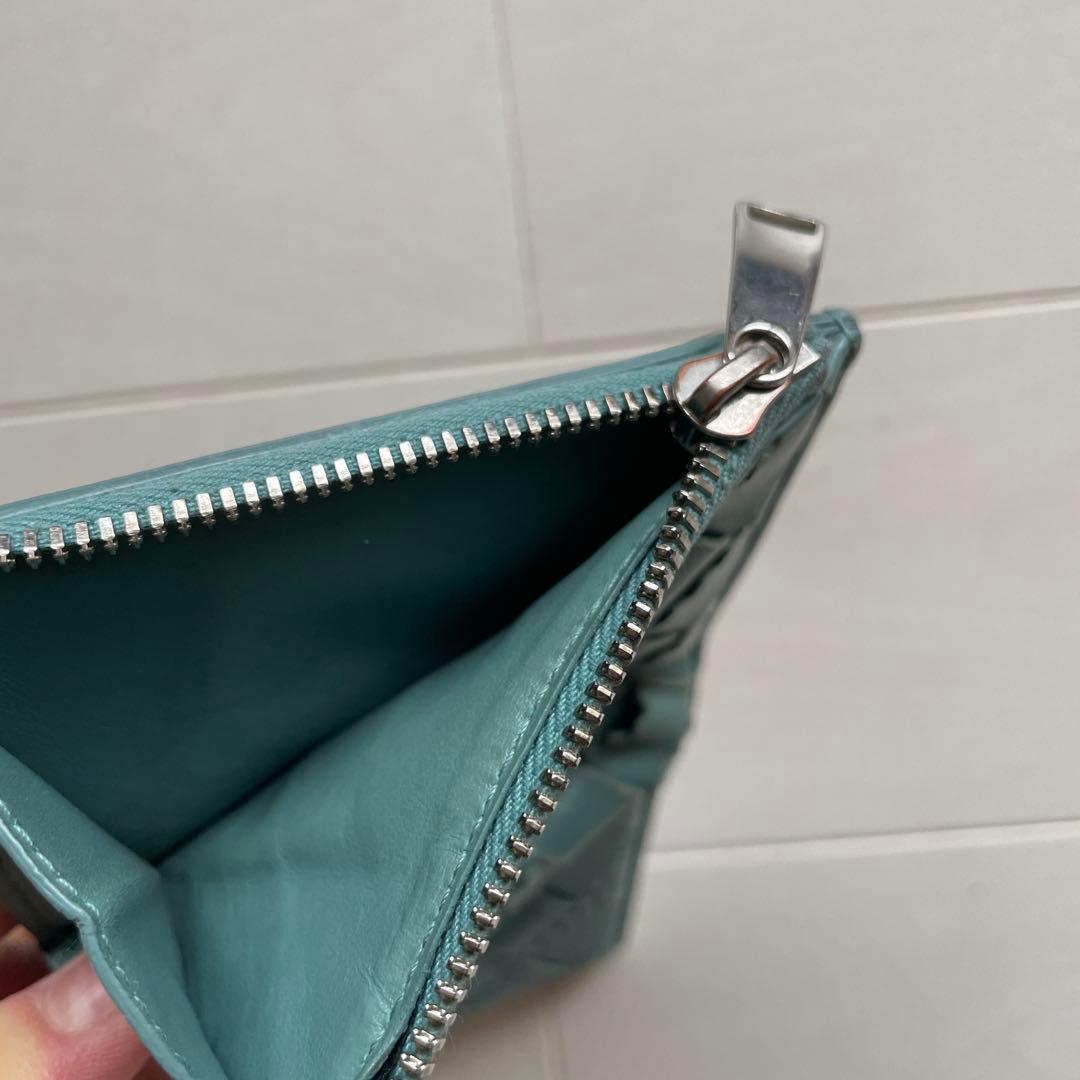 【ボッティガ】３つ折り財布　箱あり　保存袋あり