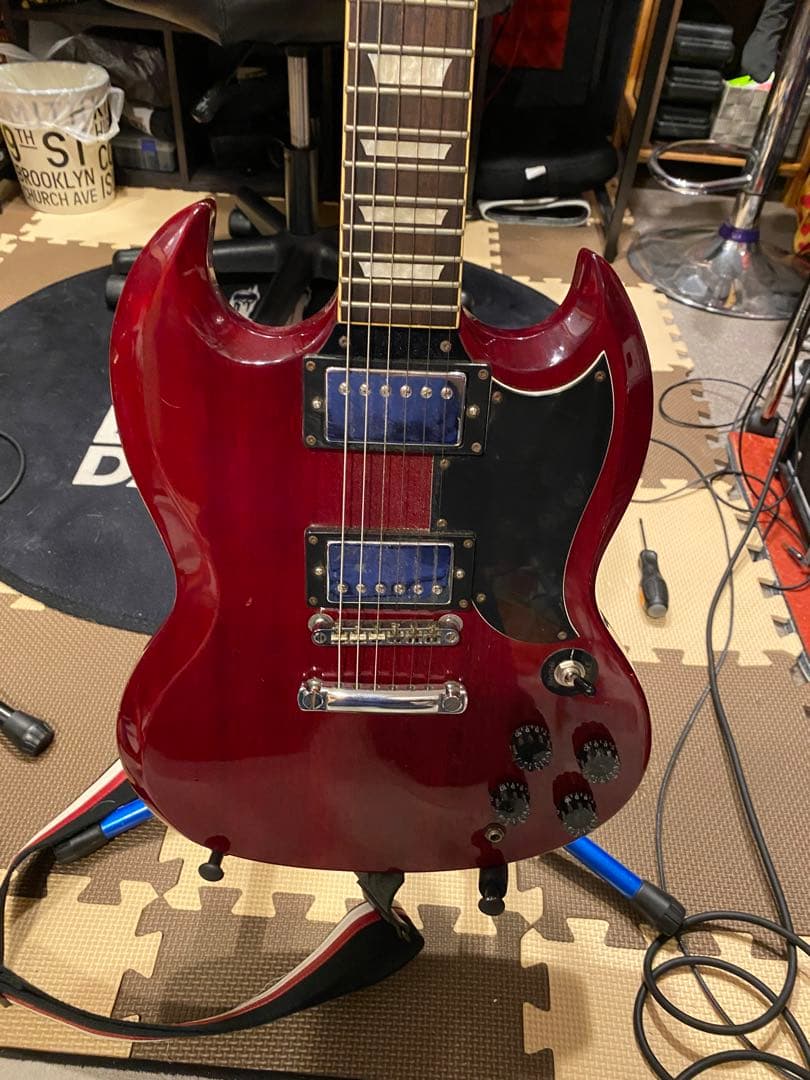 マホガニーボディAria Diamond ASG-420