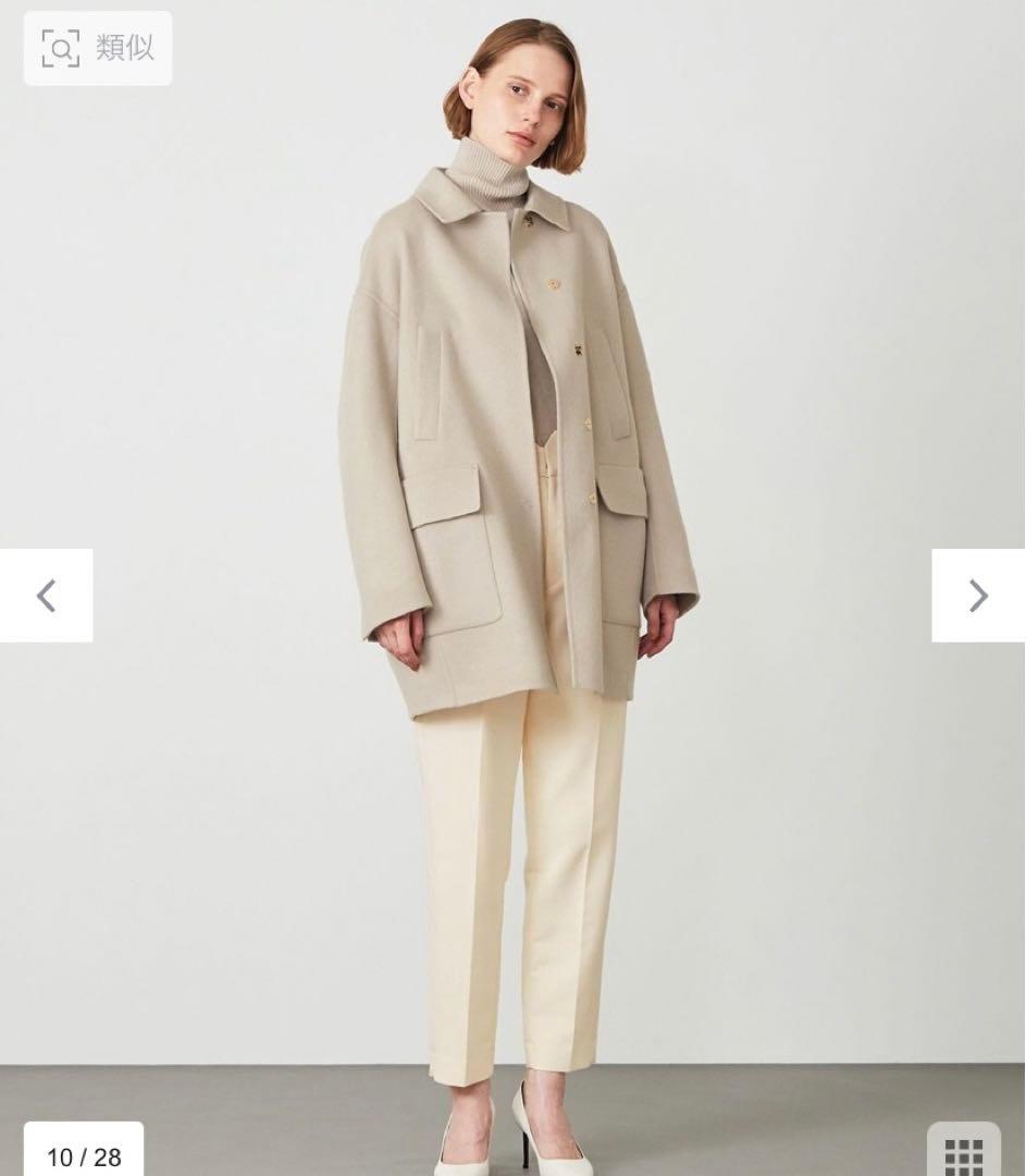 BEIGE ベイジ LENS ショートコート taupe 4 オンワード