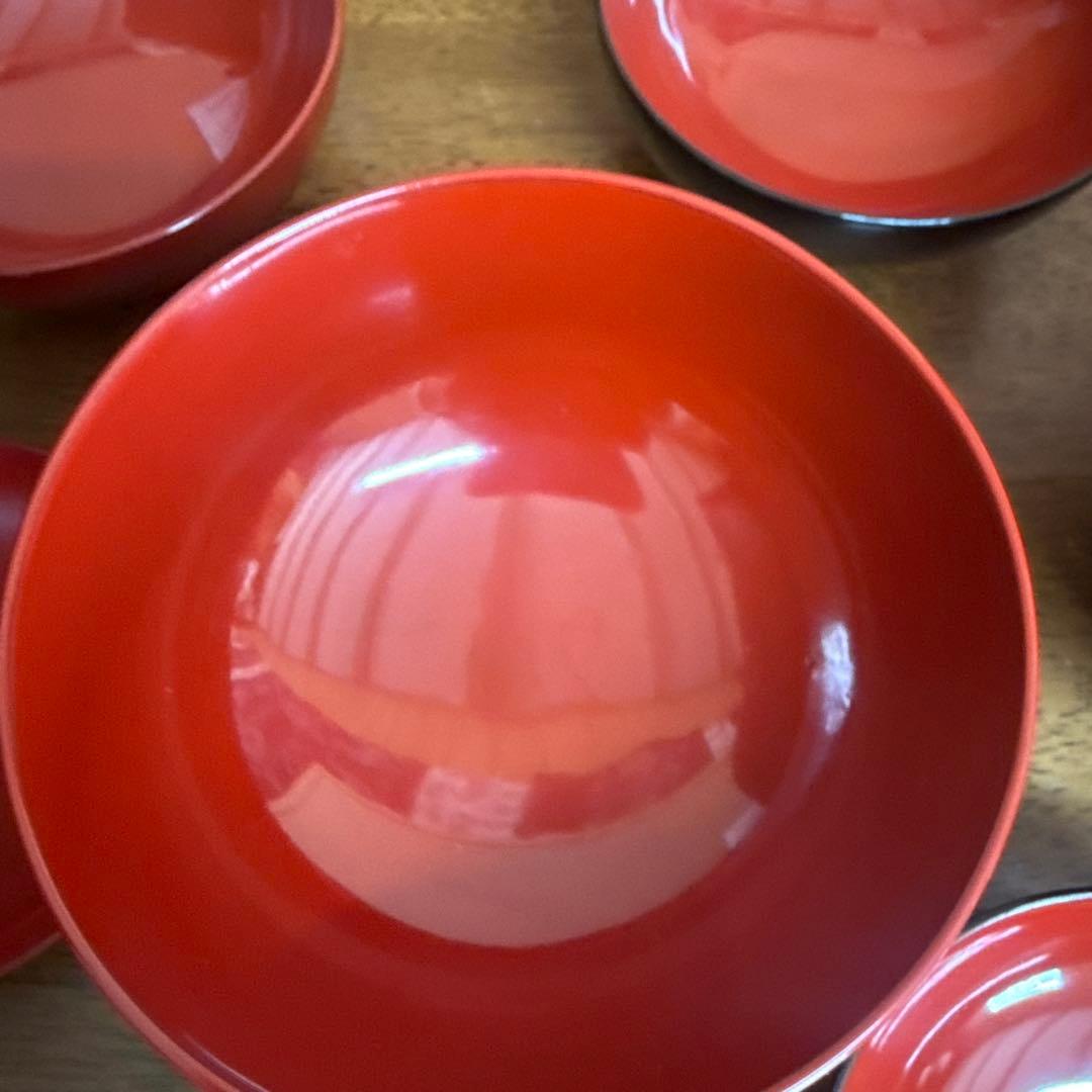 象彦　夫婦椀　塗り椀　美品