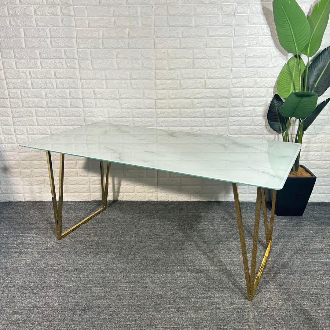 Francfranc ダイニングテーブル フェリシテ 大理石 机 C025