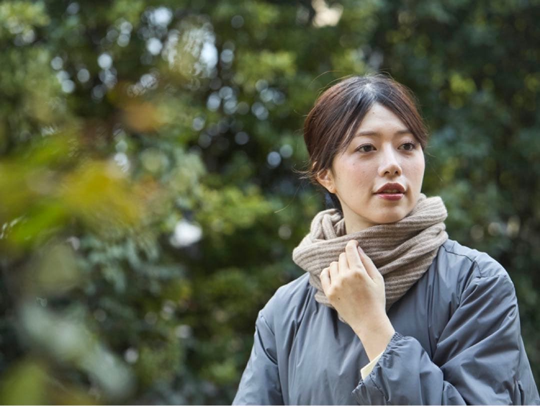 ハート オブ モンゴリア　カシミヤ　スヌード