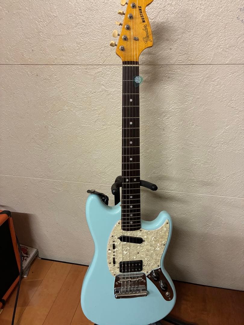 fender japan mustang カート仕様　社外ハードケース付き