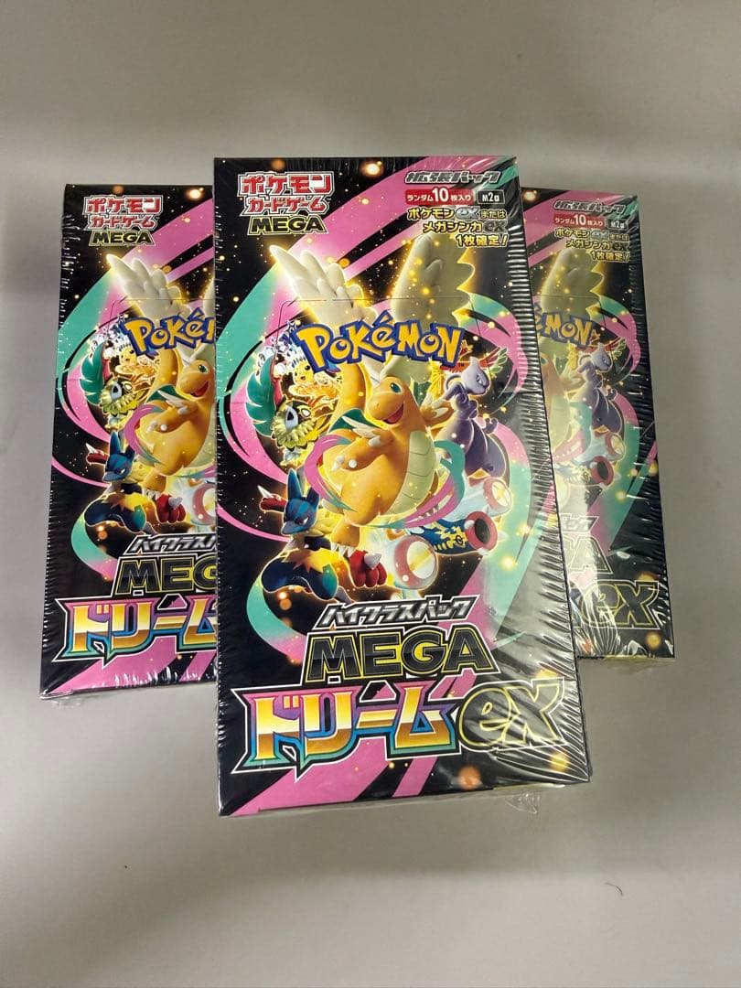 ポケカ　MEGAドリームex BOXセット