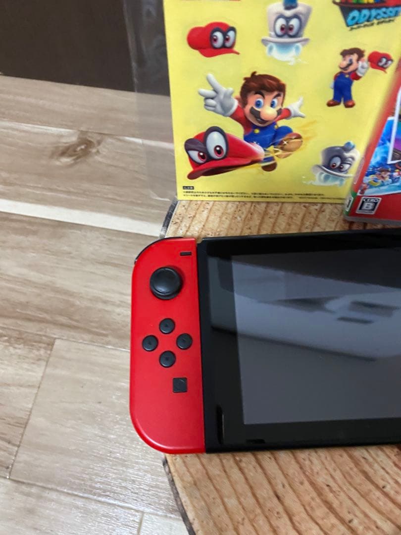 Nintendo Switch ニンテンドースイッチ本体　マリオカラーソフト付き