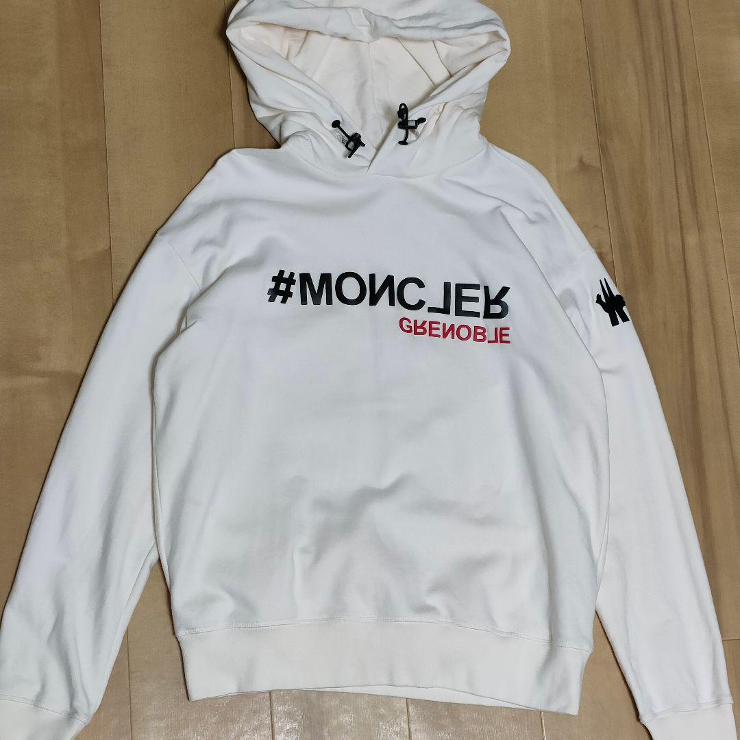 まーくん様　MONCLER GRENOBLE　22aw　パーカー ホワイト　Ｓ
