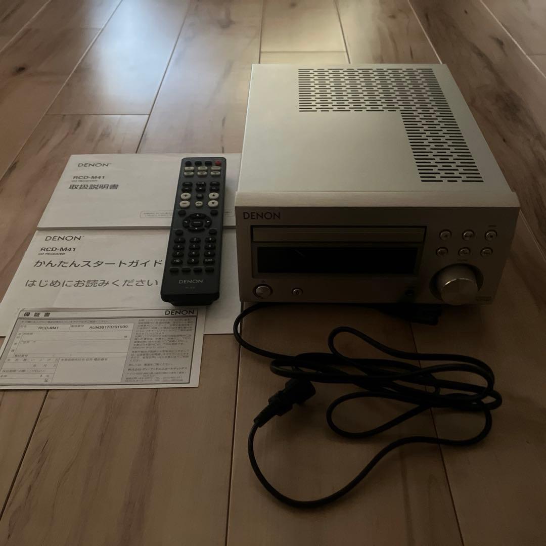 【あっきー】ジャンク品 DENON RCD-M41 2017年製