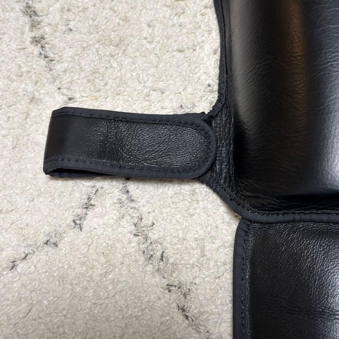 TWINS SPECIAL 本革製レガースMサイズ ブラック