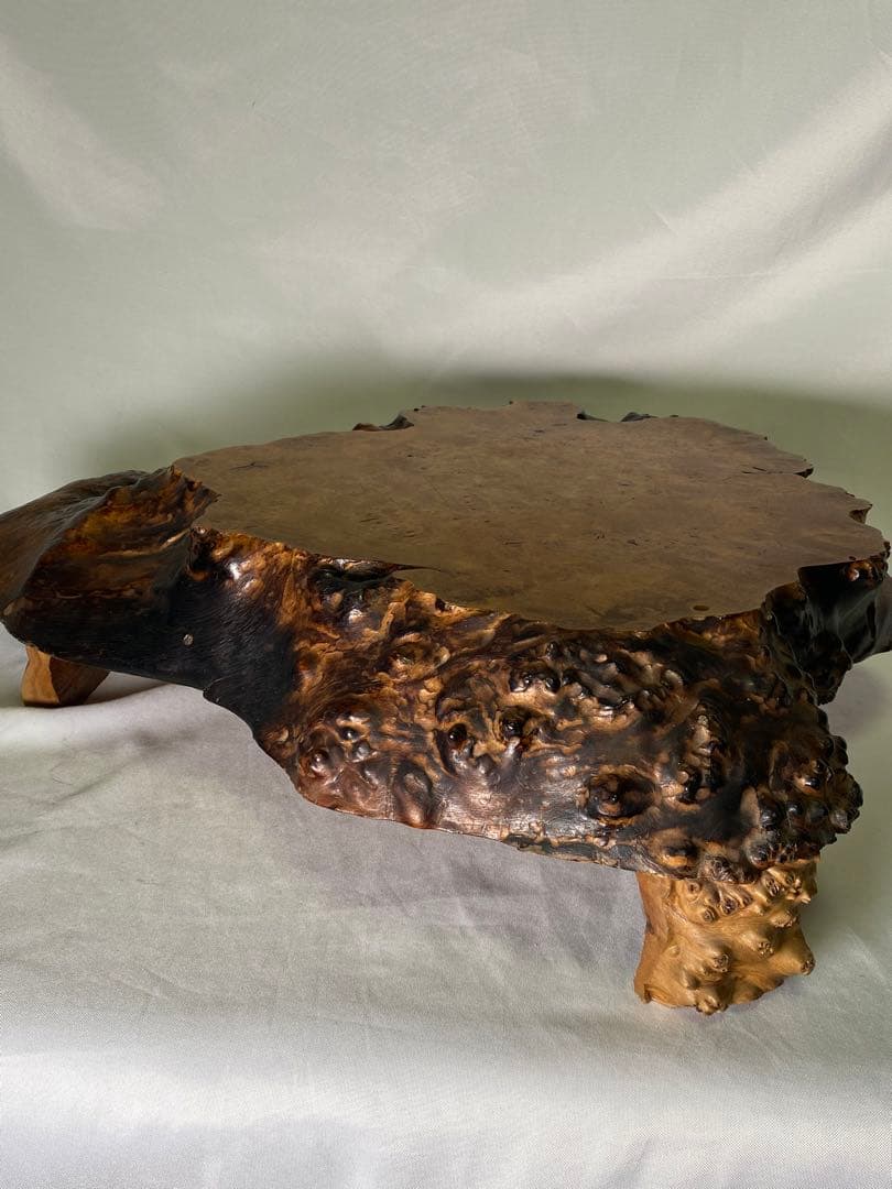 1980❣️ こぶ　天然木一枚板テーブル
