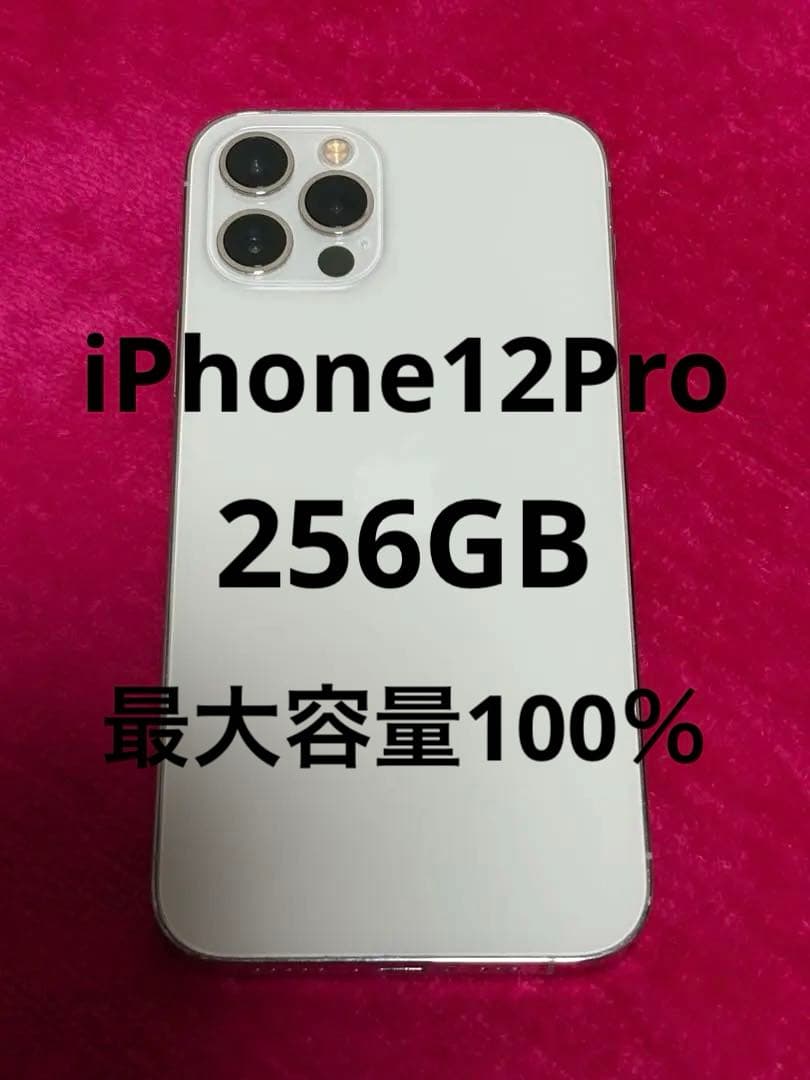 Apple iPhone12Pro ホワイト 256GB 本体