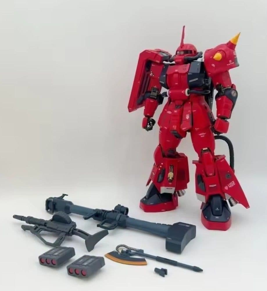 ●合金● 1/60 MS-06R-2 ジョニー ザク 海外製 完成品 ZG-01