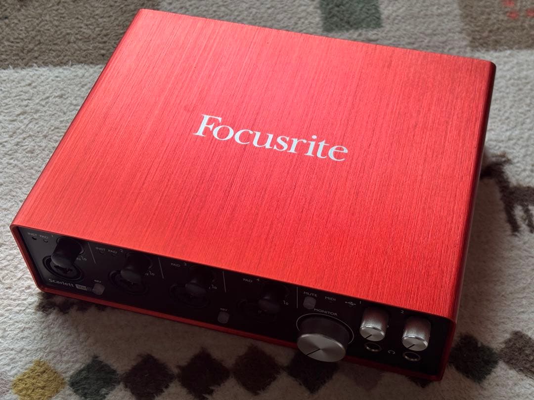 DTM・DAW Focusrite Scarlett 18i8 2gen