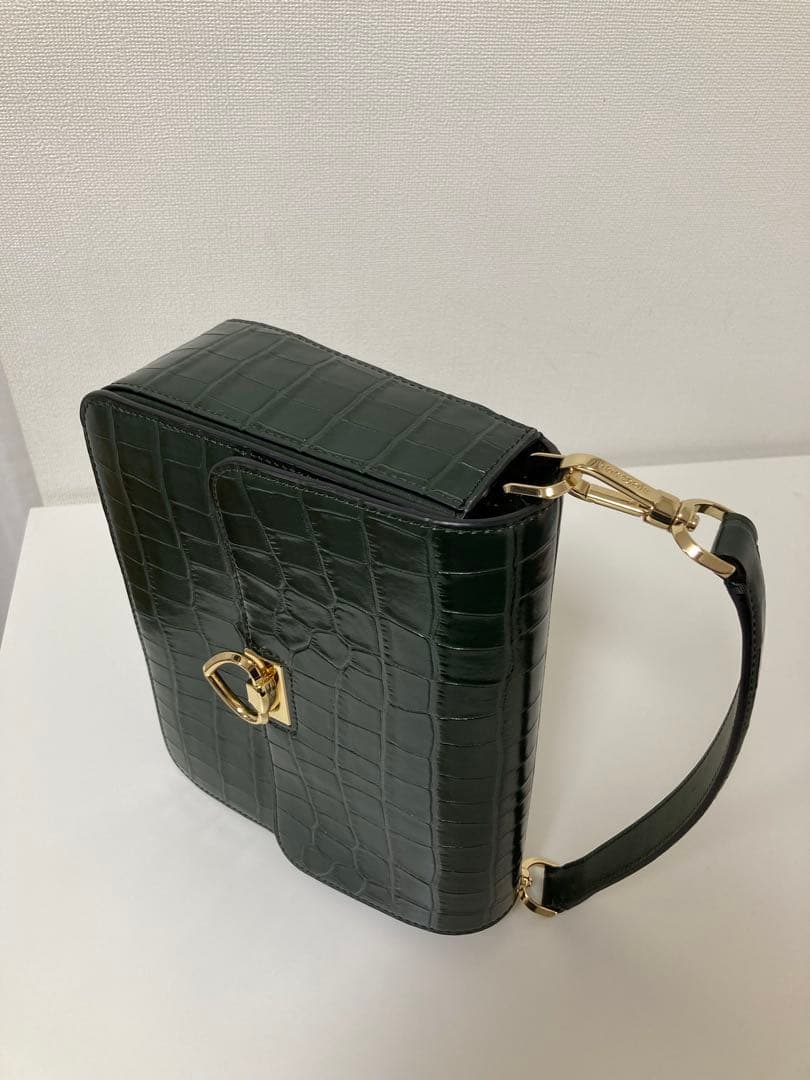 kate spade ダークグリーン ショルダーバッグ