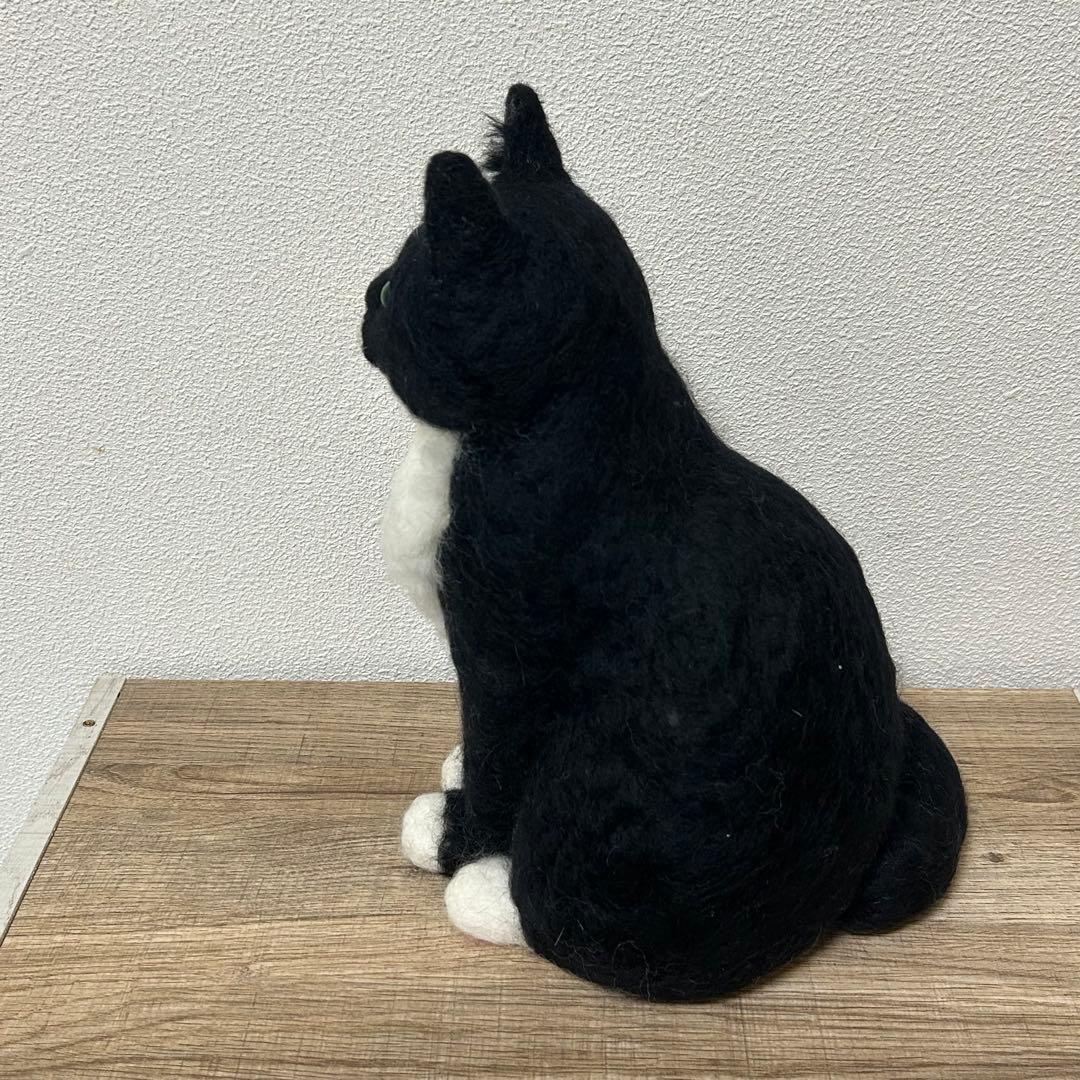 羊毛フェルト 猫