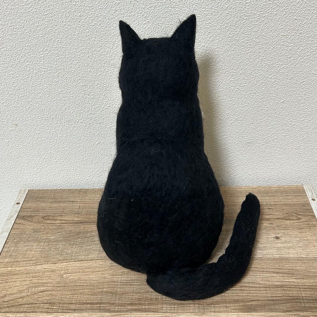 羊毛フェルト 猫