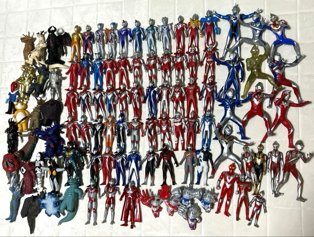 ウルトラマンソフビ、怪獣ソフビ、プライズフィギュアまとめ売り