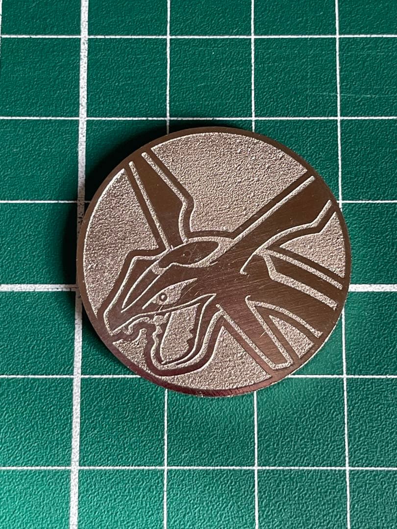 ポケモン バトルロード 　レックウザ 正規品 金属製