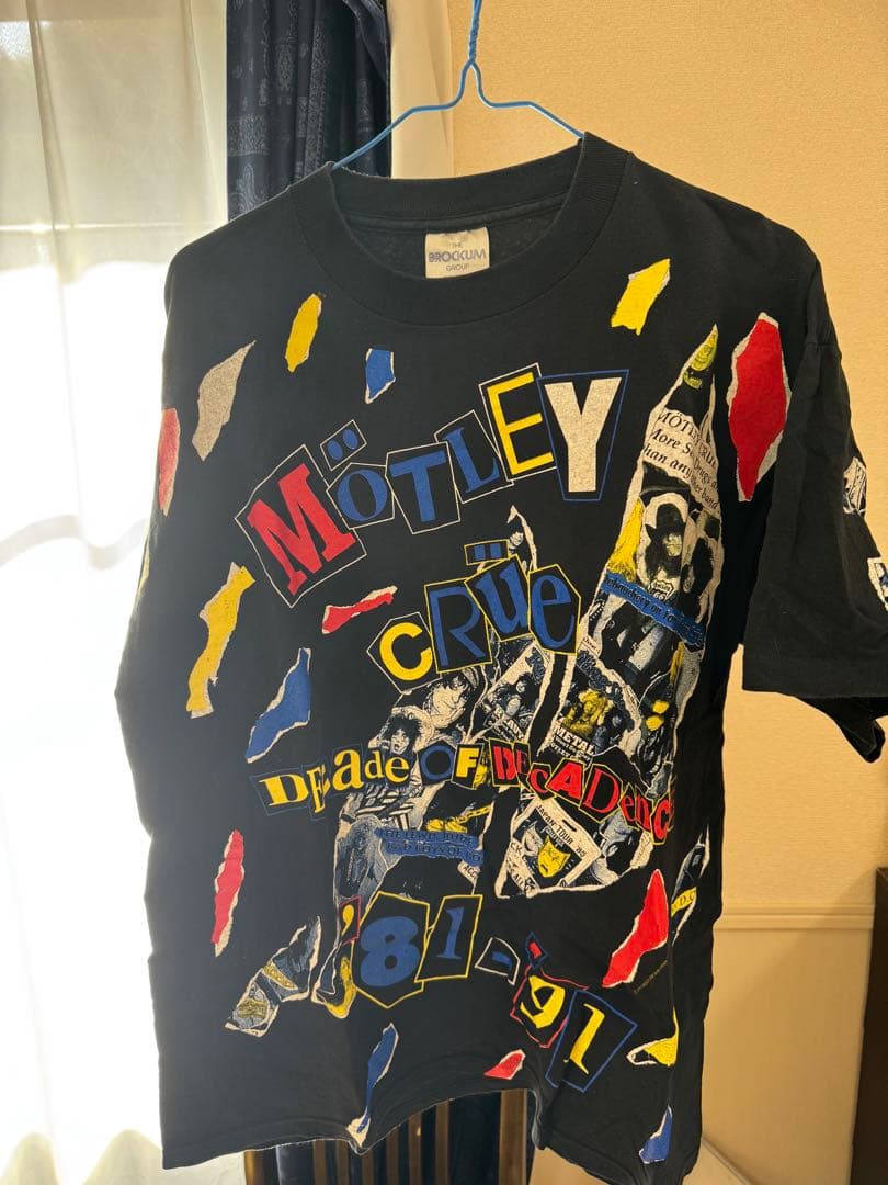 MÖTLEY CRÜE 1991 グラフィックTシャツ Lサイズ