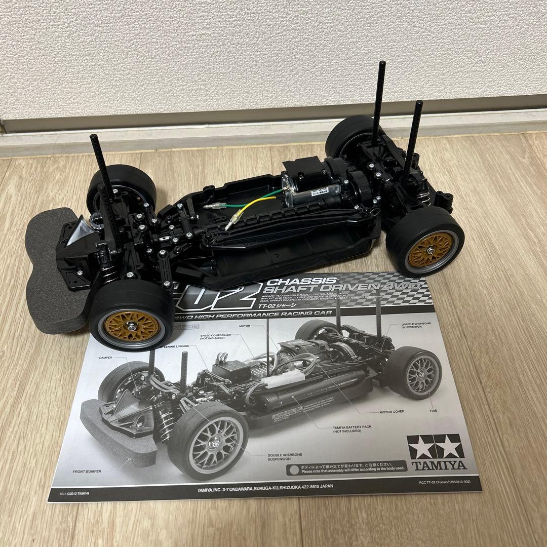 タミヤTT02、TA03F、Cカー他　レアなパーツ色々ジャンク扱いで