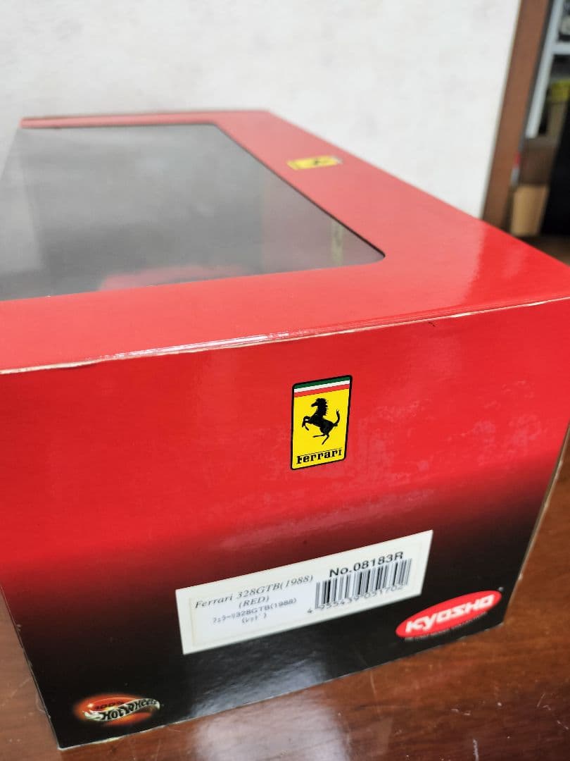 京商1/18フェラーリ328GＴＢ（1988）レッド